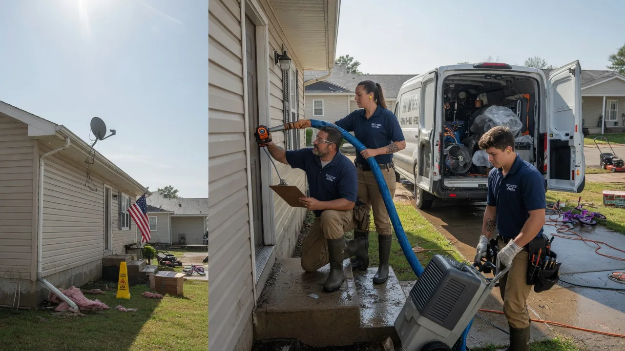 Ceiling Water Damage Restoration in Clothier, WV near me